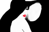 Woman with Red Lips | Antoro.